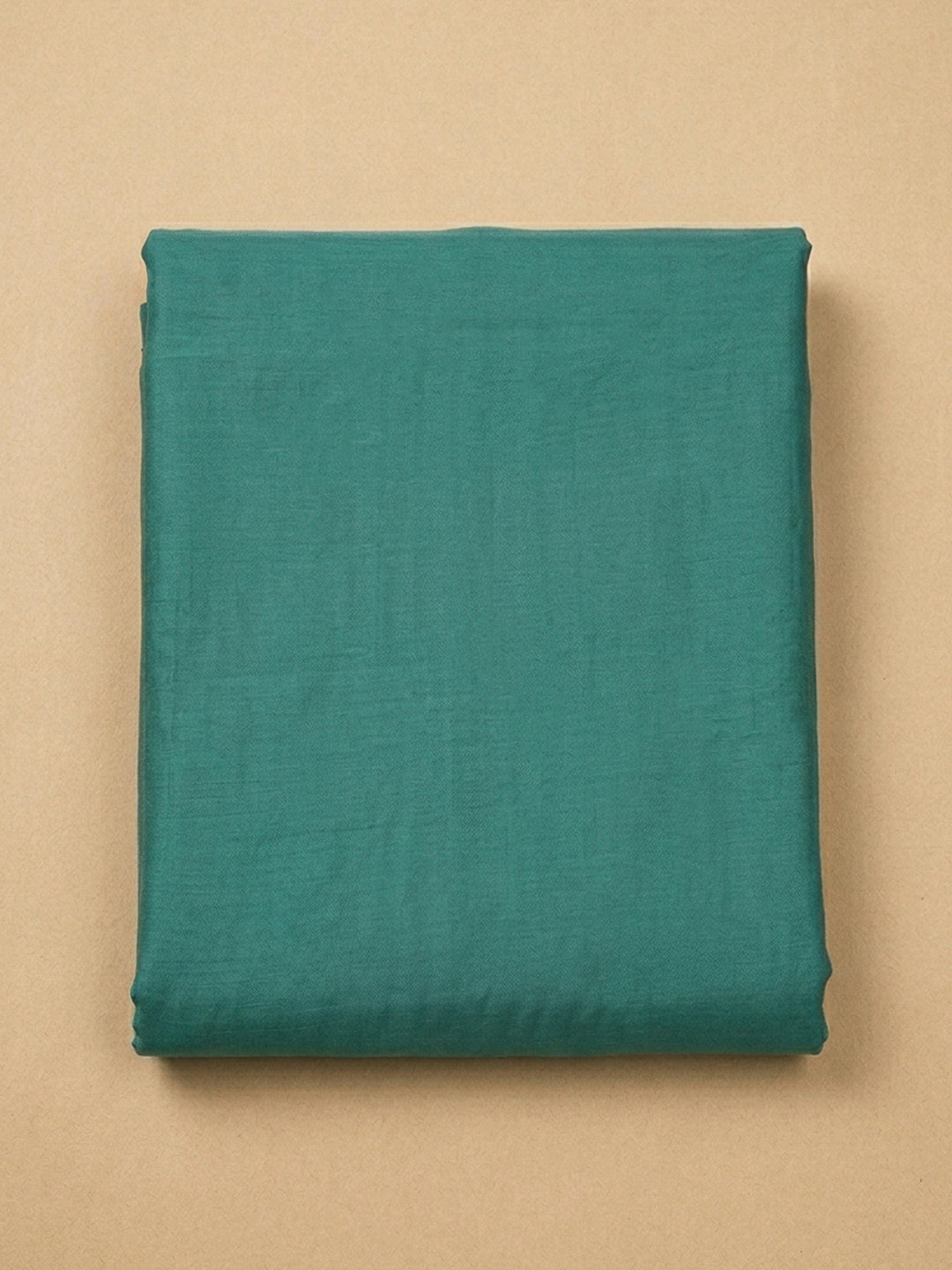 Rama Green Embroidery Chanderi Unstitched Dress Material