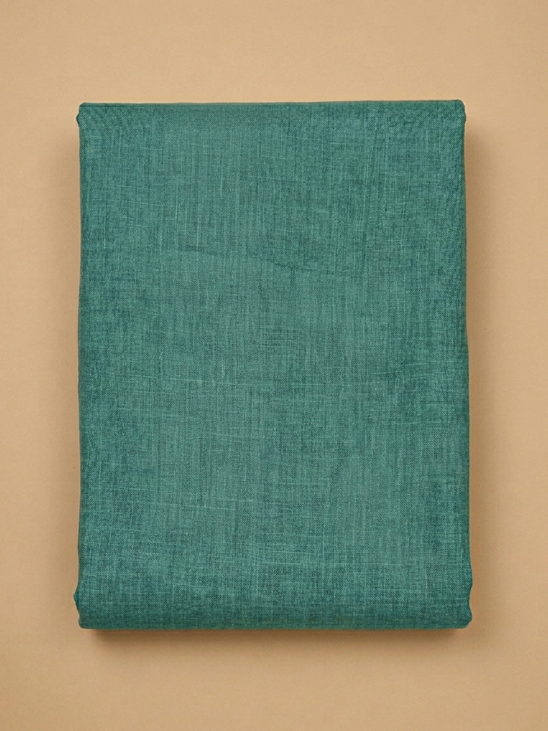 Rama Green Embroidered Linen Blend Unstitched Suit &amp; Pant With Linen Dupatta