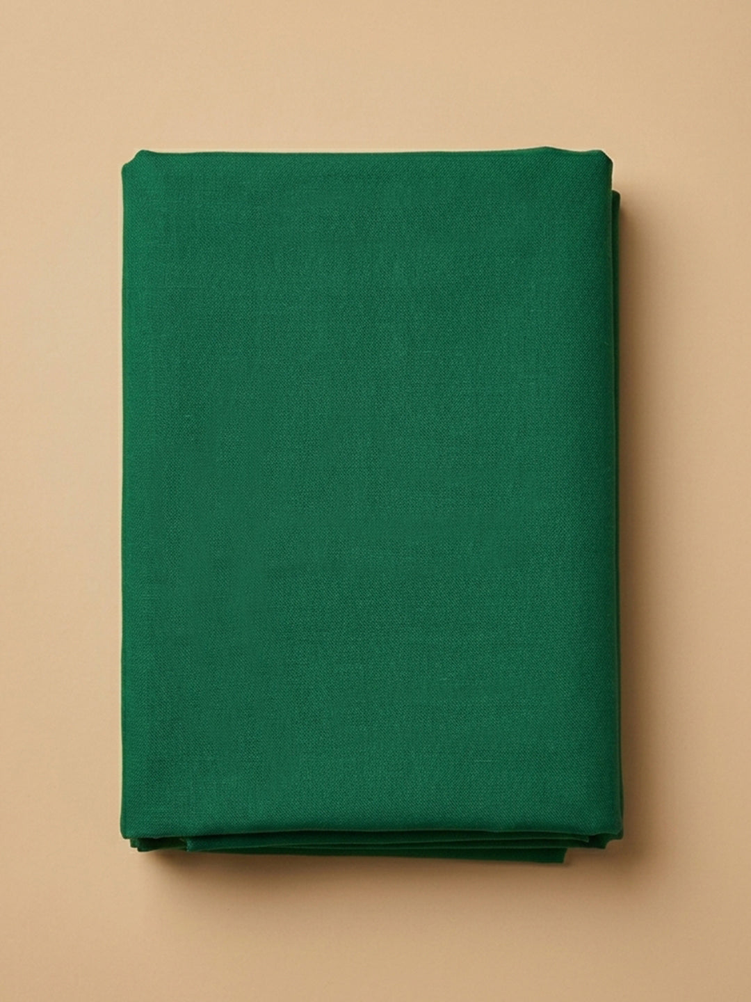 Sea Green Printed Chanderi Unstitched Dress Material