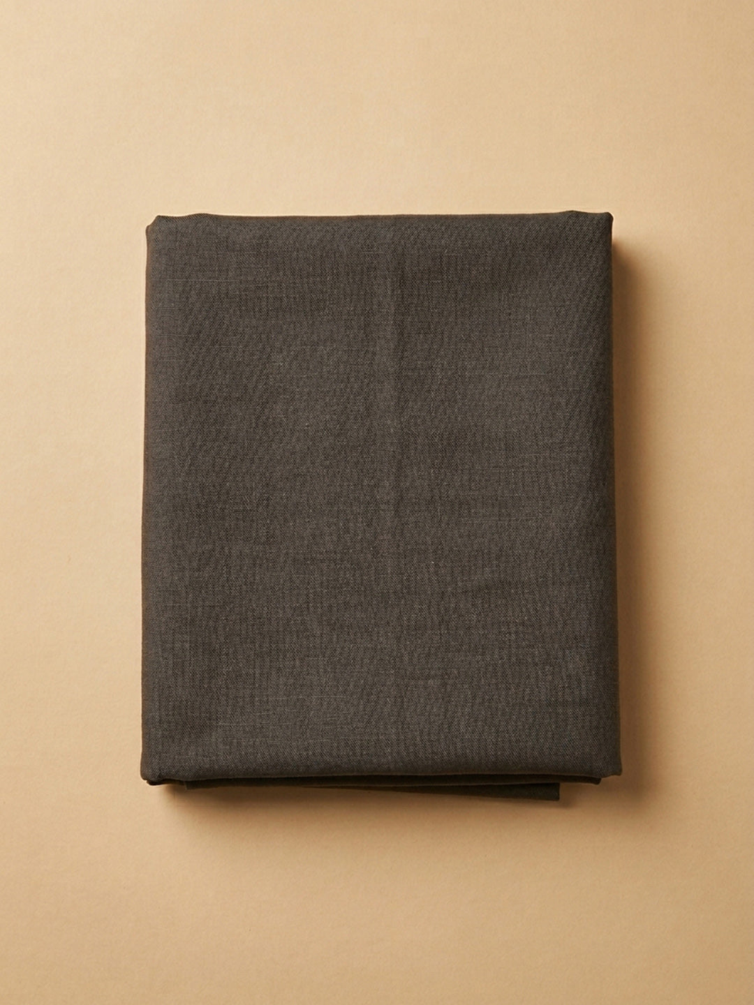 Grey Printed Linen Blend Unstitched Dress Material