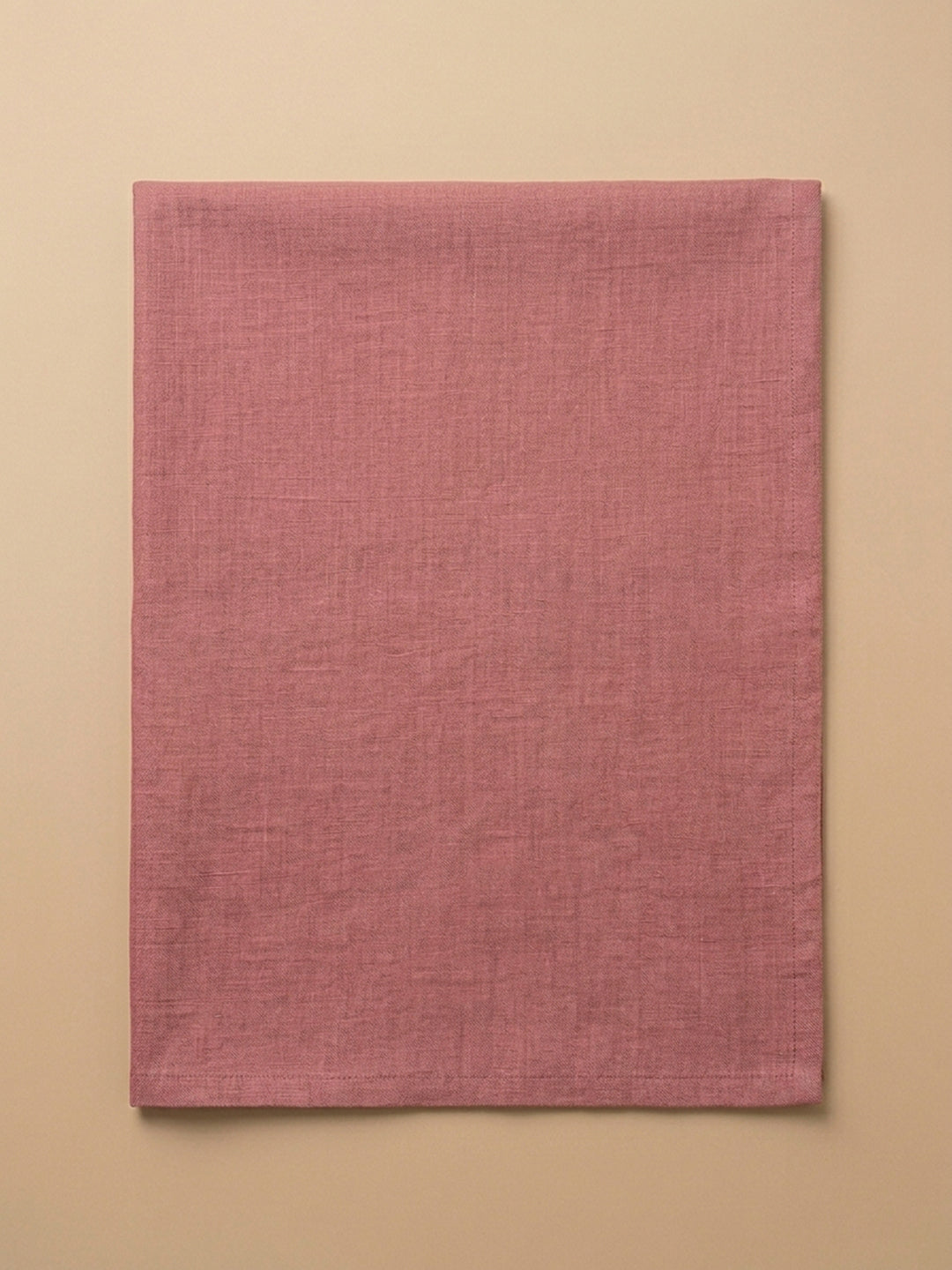 Pink Printed Linen Blend Unstitched Suit &amp; Pant With Linen Dupatta