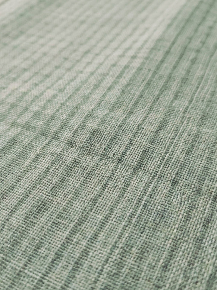 Grey Printed Linen Blend Unstitched Dress Material