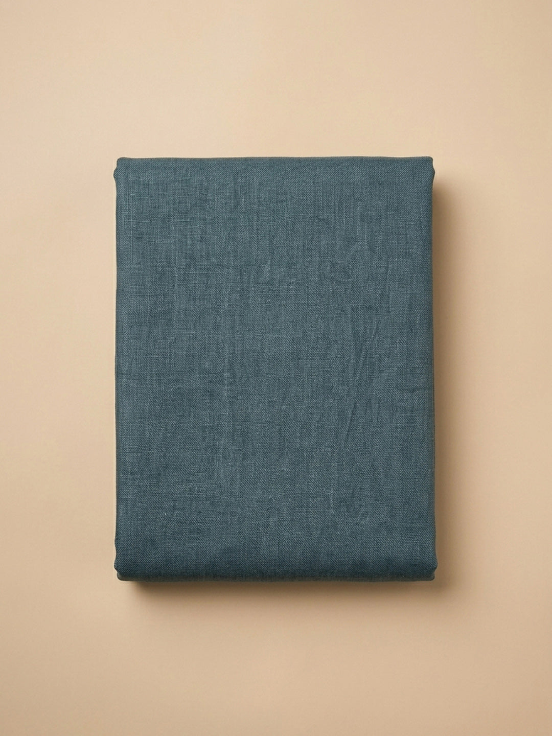 Grey Printed Linen Blend Unstitched Dress Material