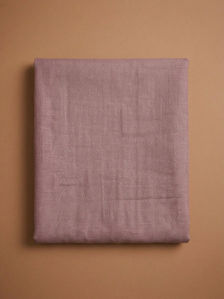 Onion Pink Printed Linen Blend Unstitched Dress Material