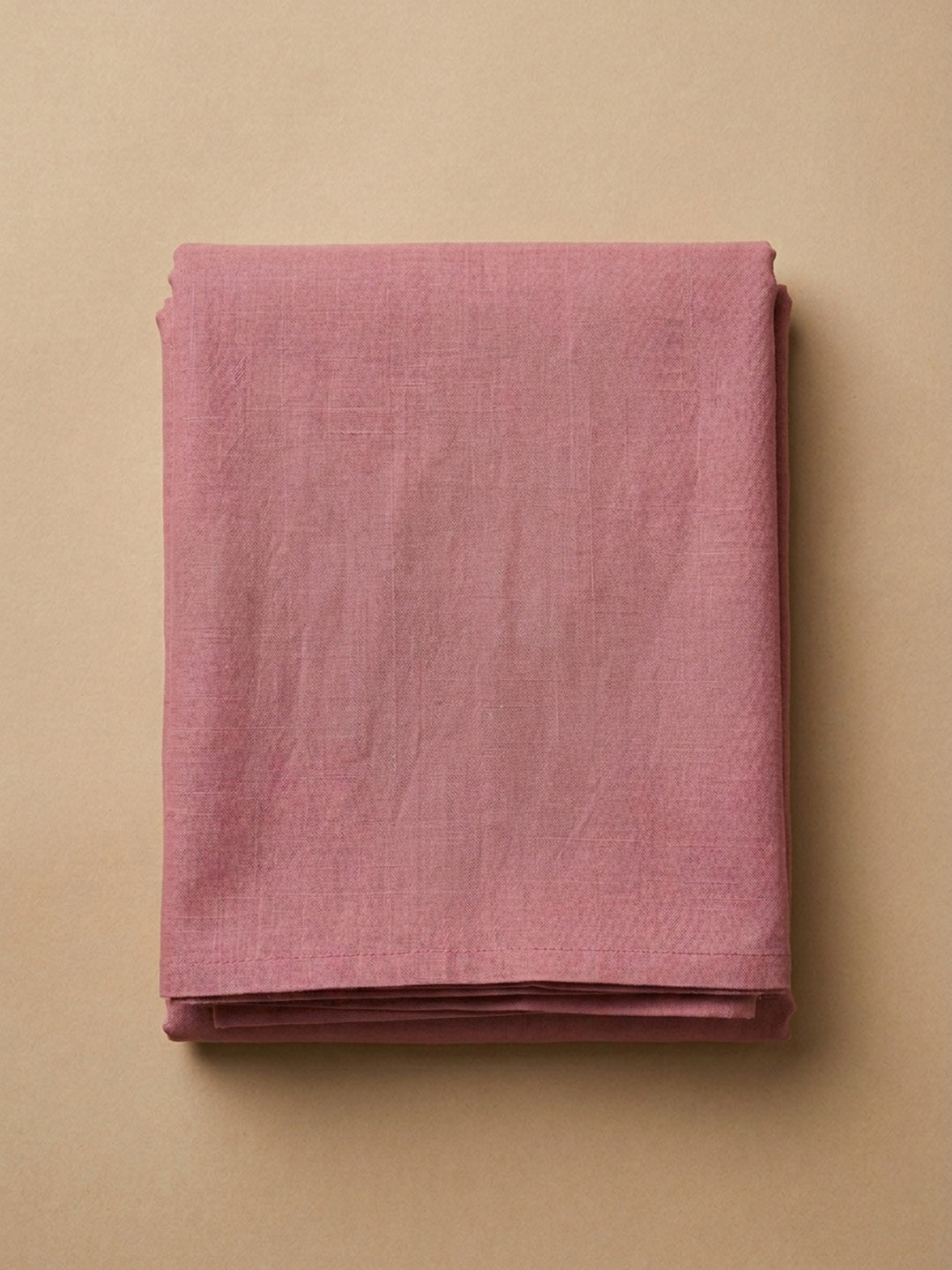Onion Pink Printed Linen Blend Unstitched Dress Material