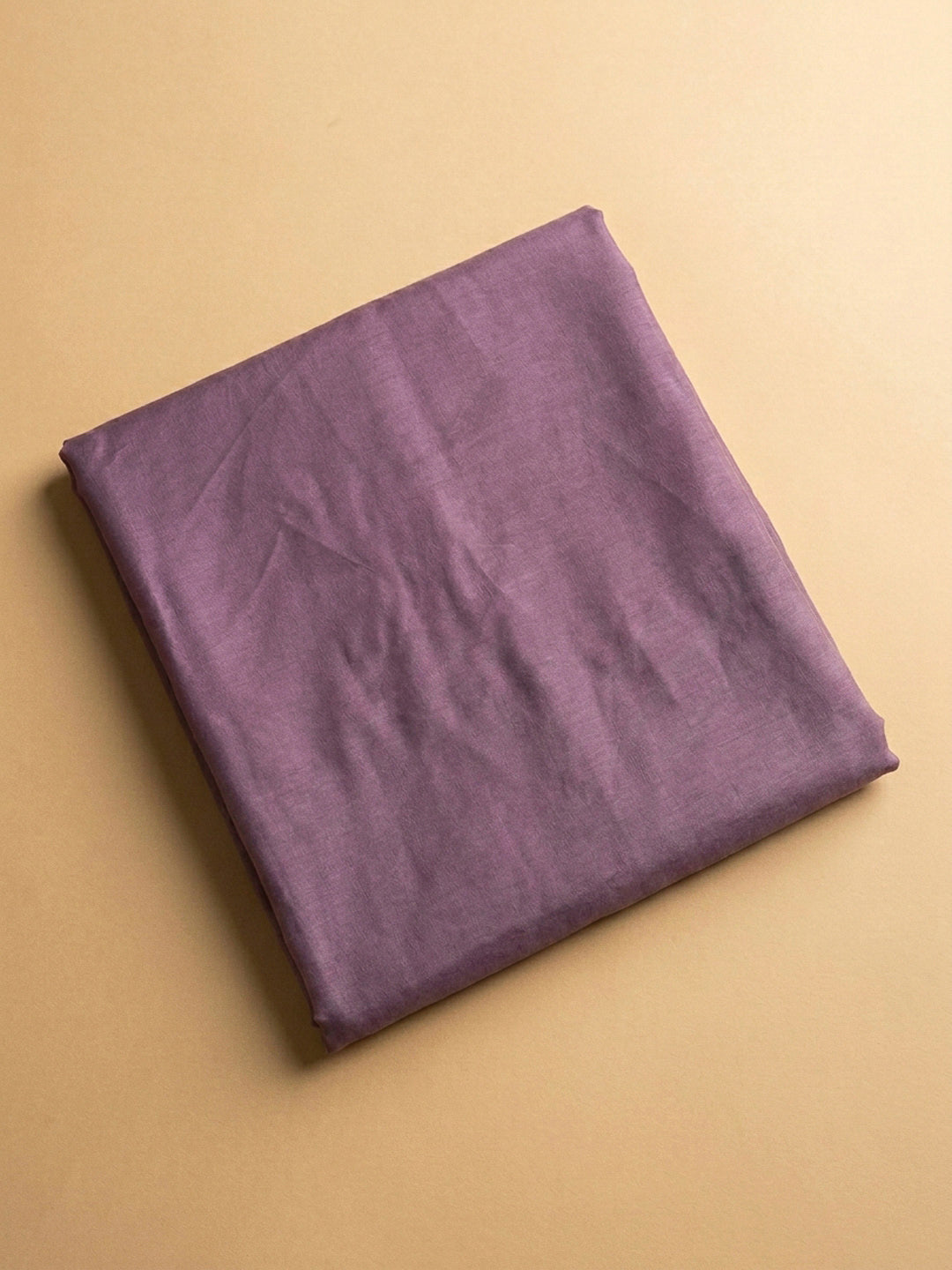 Purple Embroidery Chanderi Unstitched Dress Material