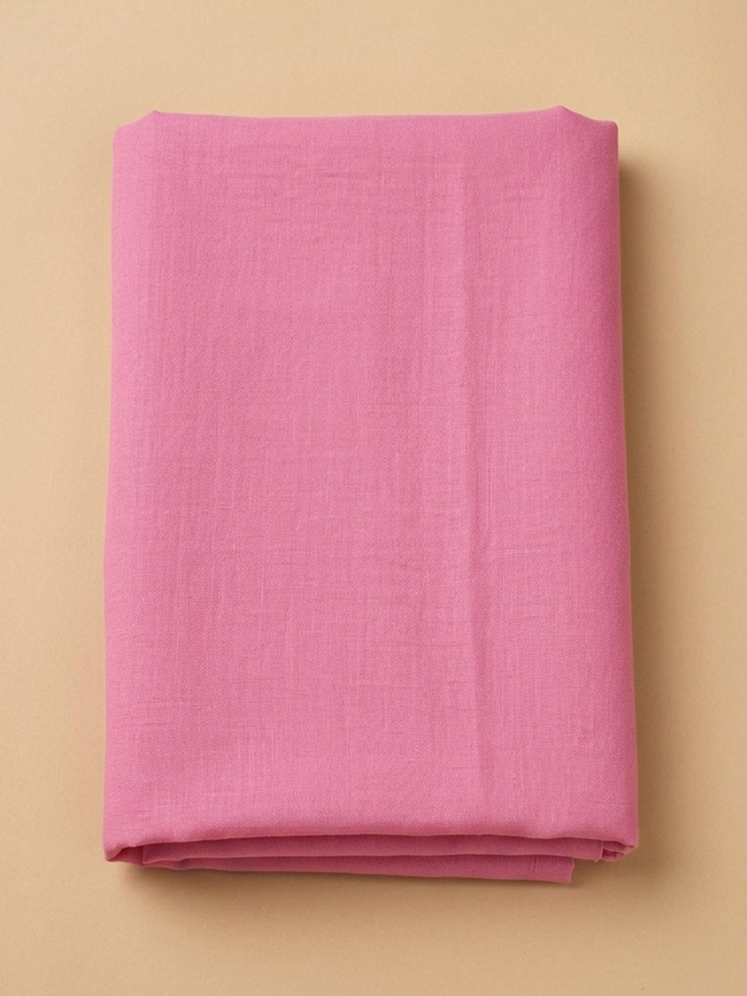 Pink  Chanderi Unstitched Dress Material