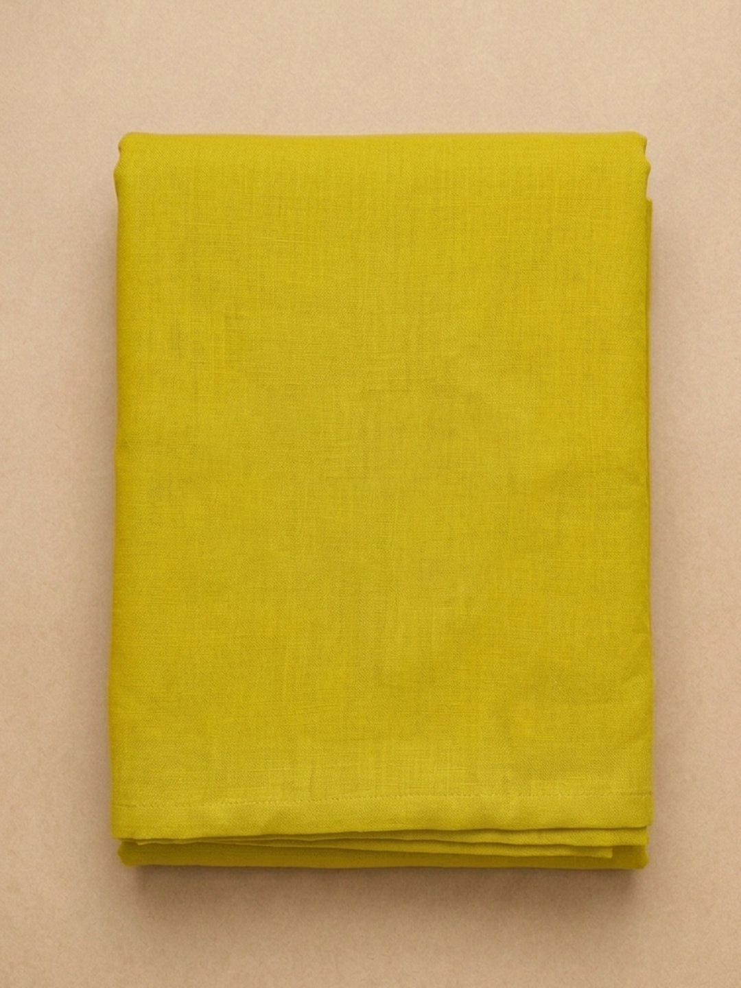 Yellow  Chanderi Unstitched Dress Material
