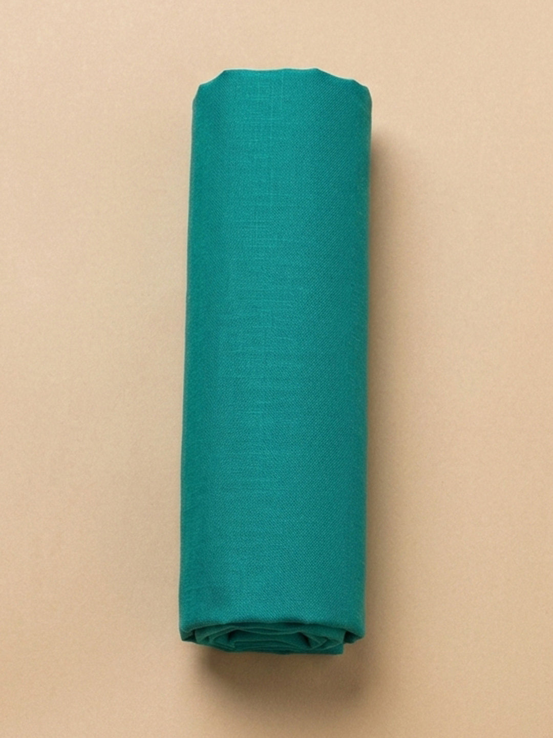 Green Printed Linen Unstitched Dress Material