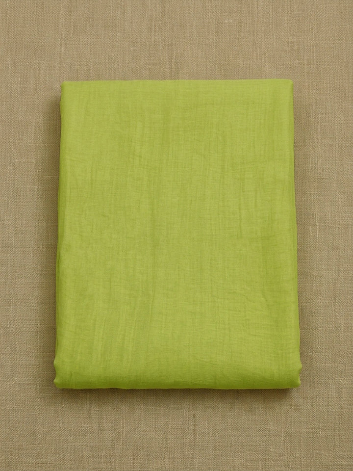 Pista Green  Cotton Unstitched Dress Material