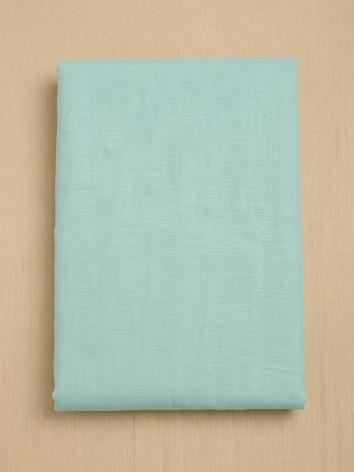 Sky Blue  Chanderi Unstitched Dress Material