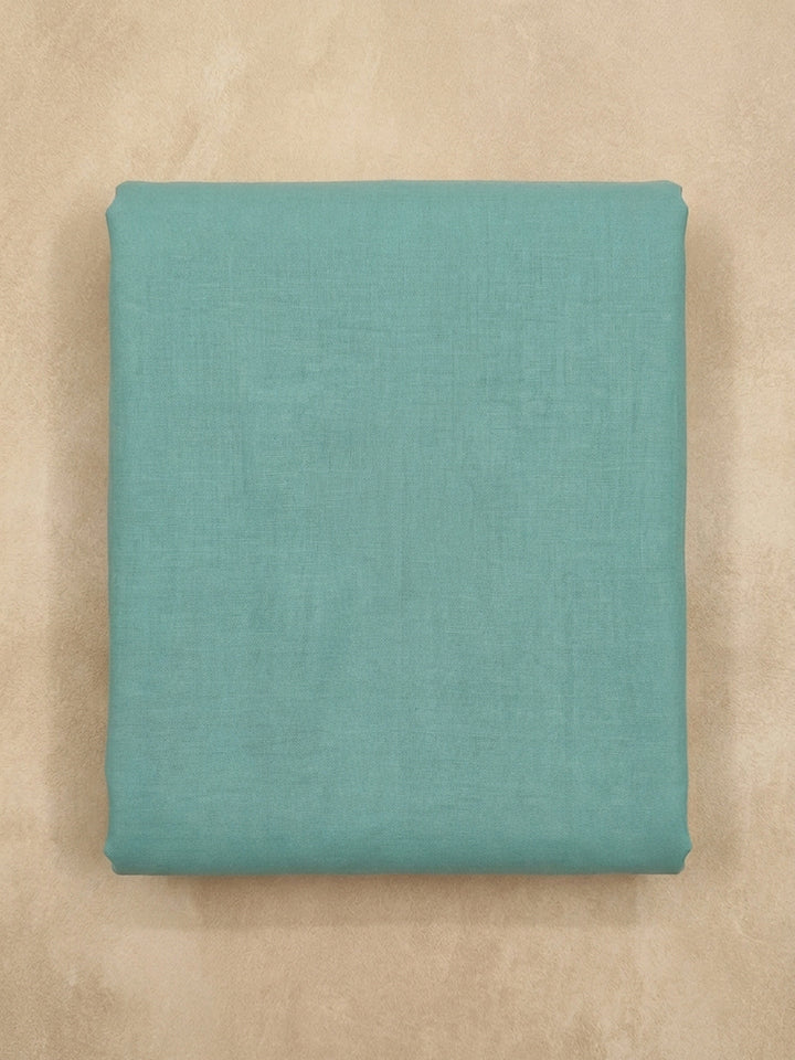 Sky Blue  Chanderi Unstitched Dress Material