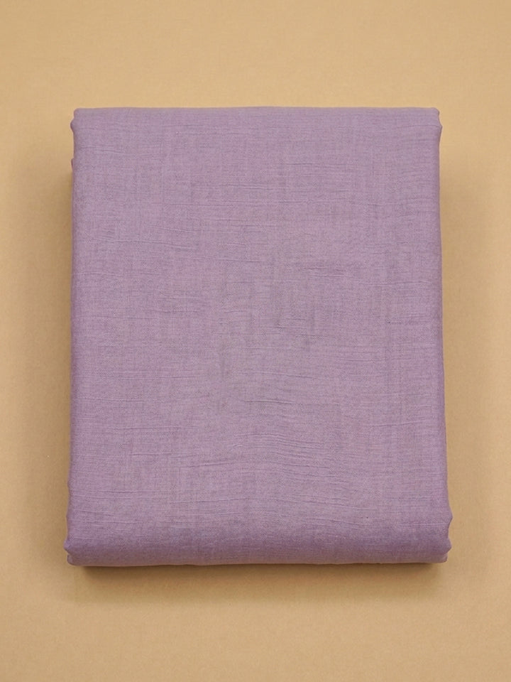 Lavender  Chanderi Unstitched Dress Material