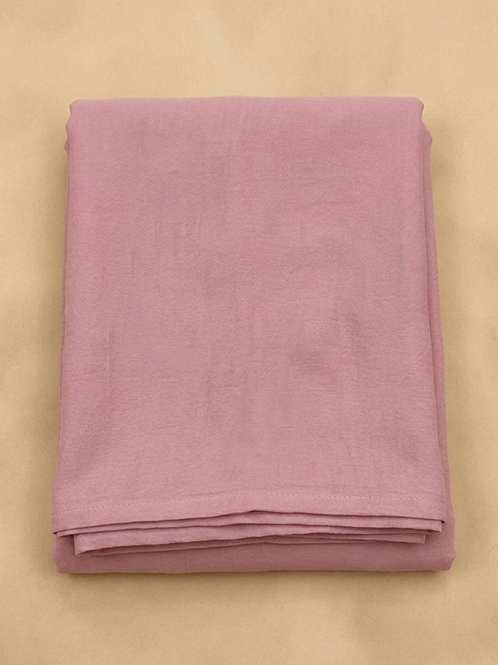 Pink  Chanderi Unstitched Dress Material