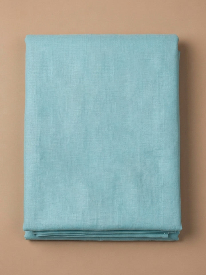 Sky Blue  Chanderi Unstitched Dress Material