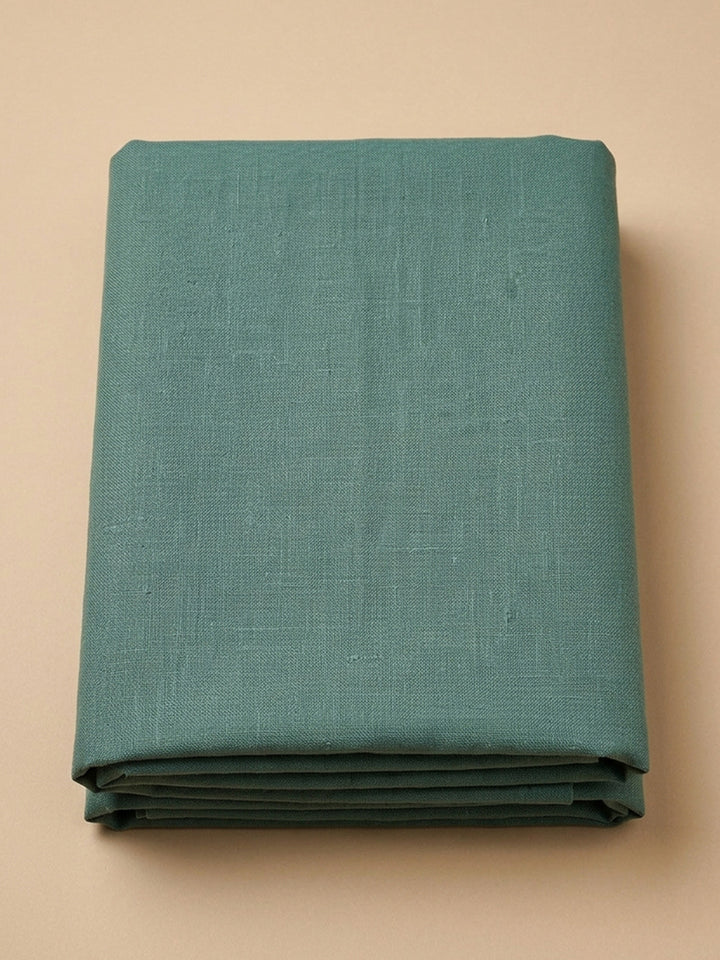 Blue  Chanderi Unstitched Dress Material