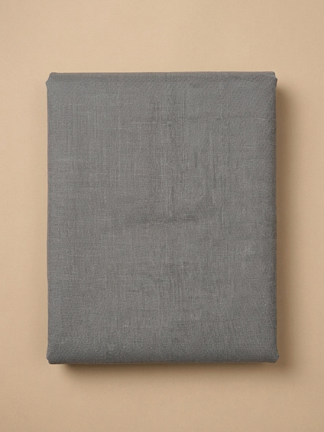 Grey  Chanderi Unstitched Dress Material
