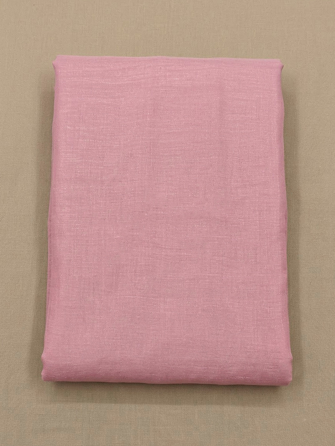Pink Chanderi Embroidered Unstitched Dress Material