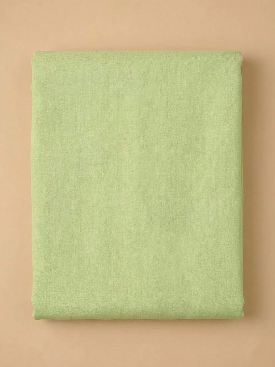 Pista Green Chanderi Embroidered Unstitched Dress Material