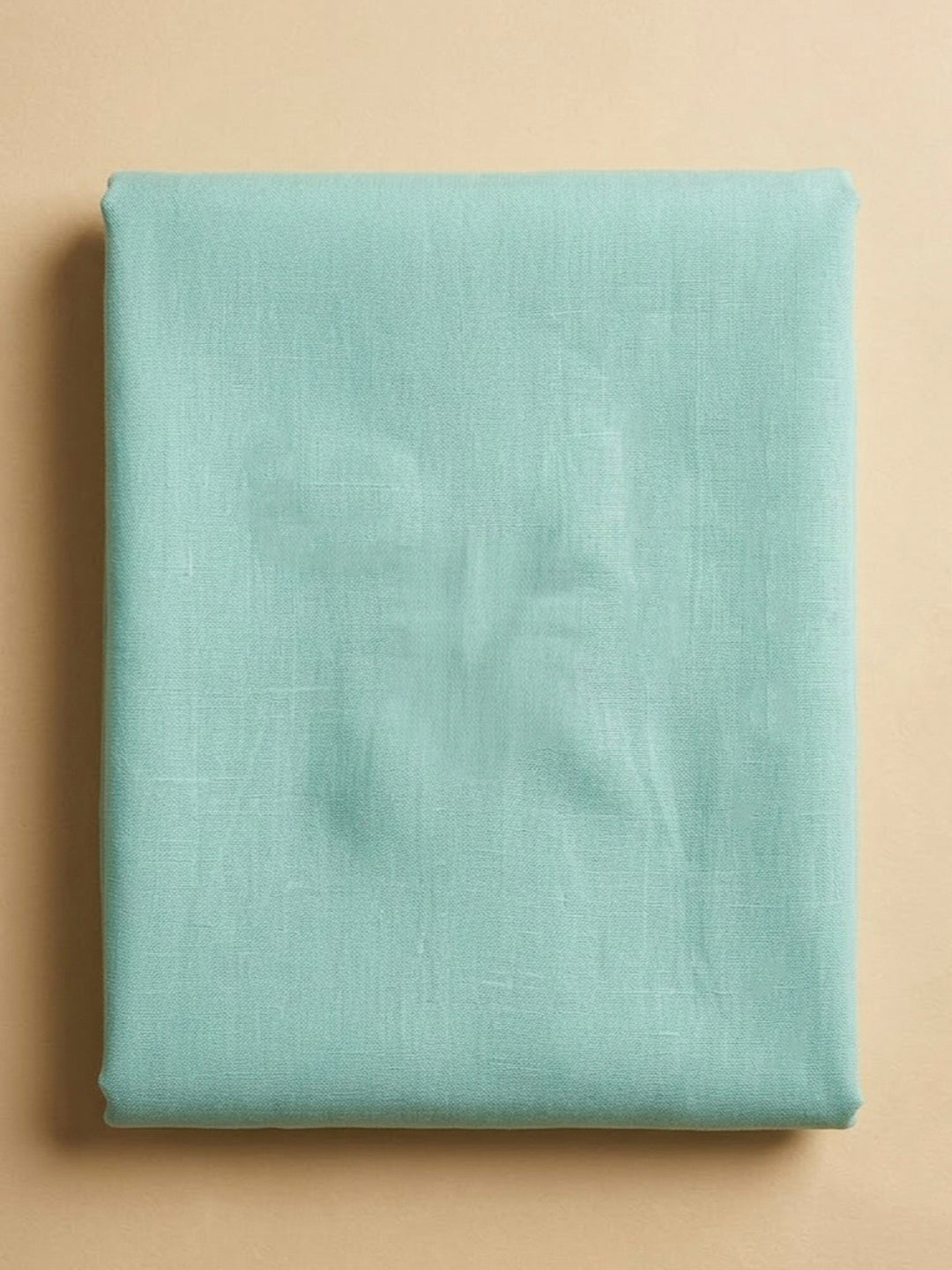 Sea Green Chanderi Embroidered Unstitched Dress Material