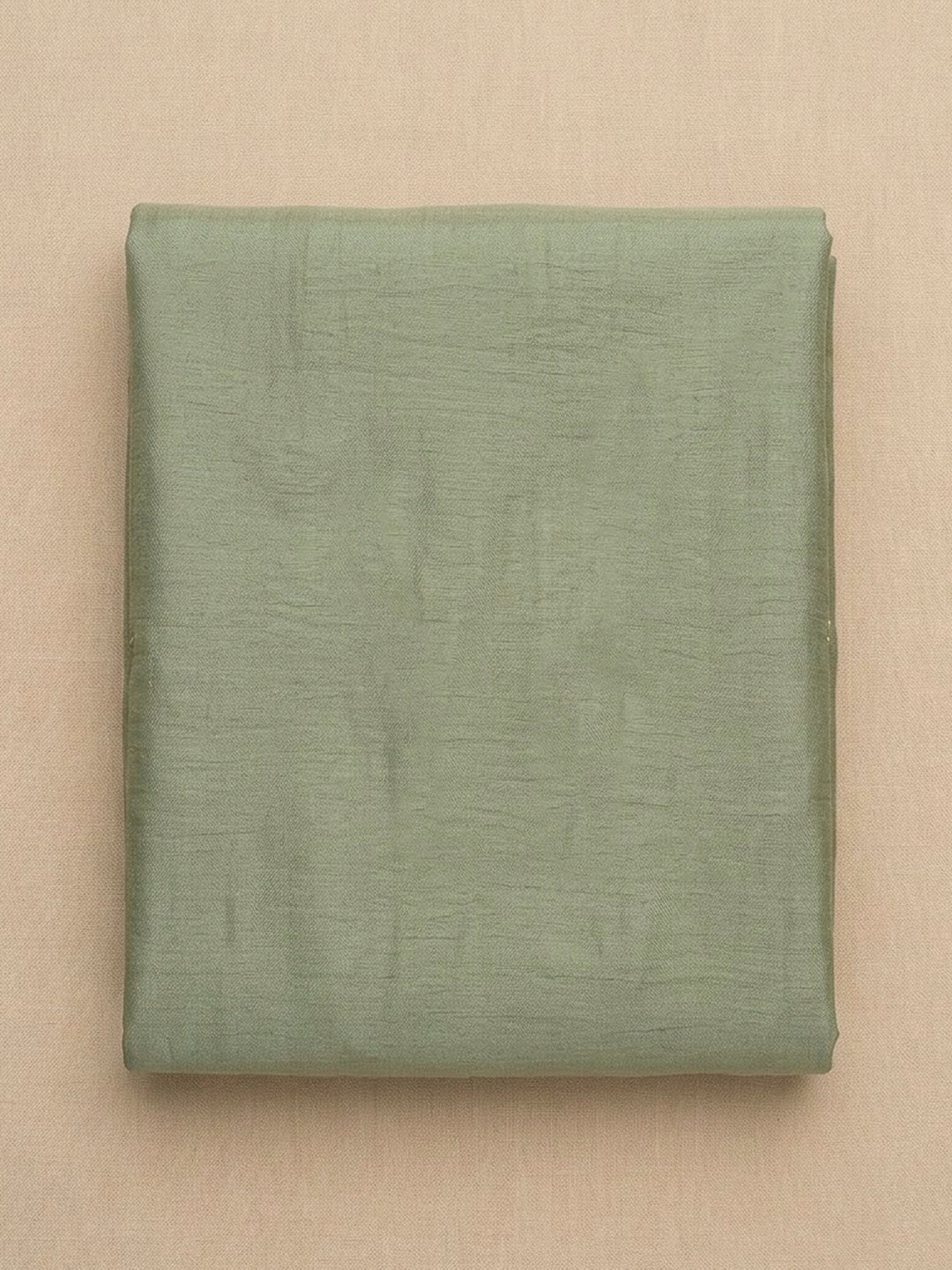 Pista Green Tissue Embroidered Unstitched Dress Material