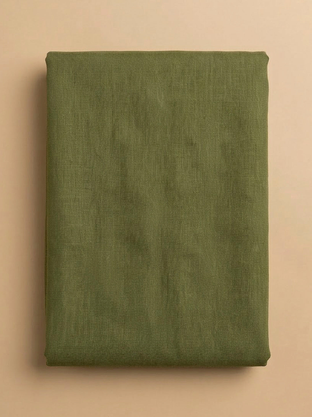 Rama Green Linen Printed Unstitched Dress Material