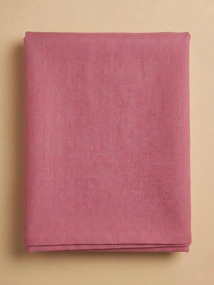 Pink Organza Embroidered Unstitched Dress Material