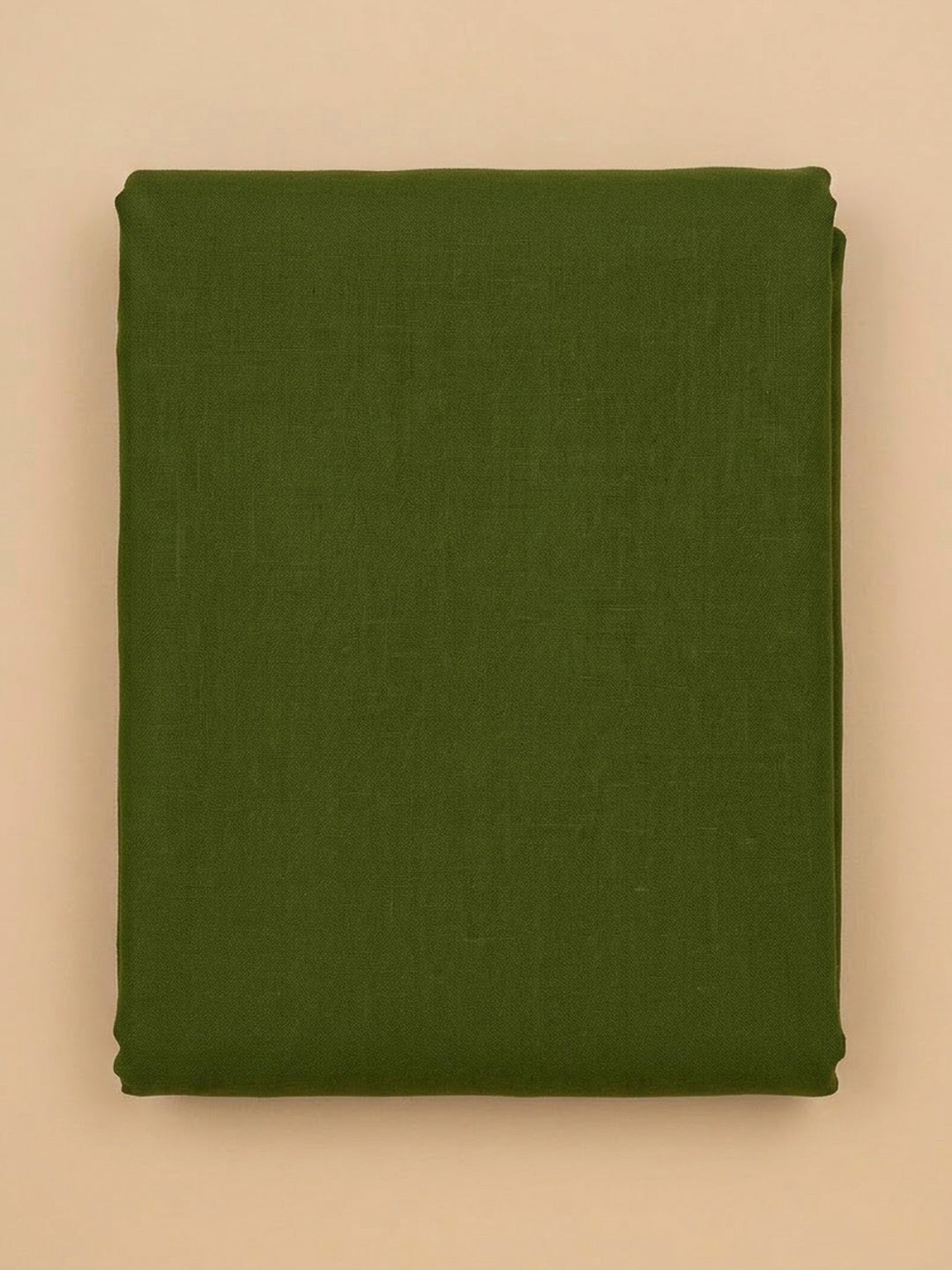 Green Organza Embroidered Unstitched Dress Material