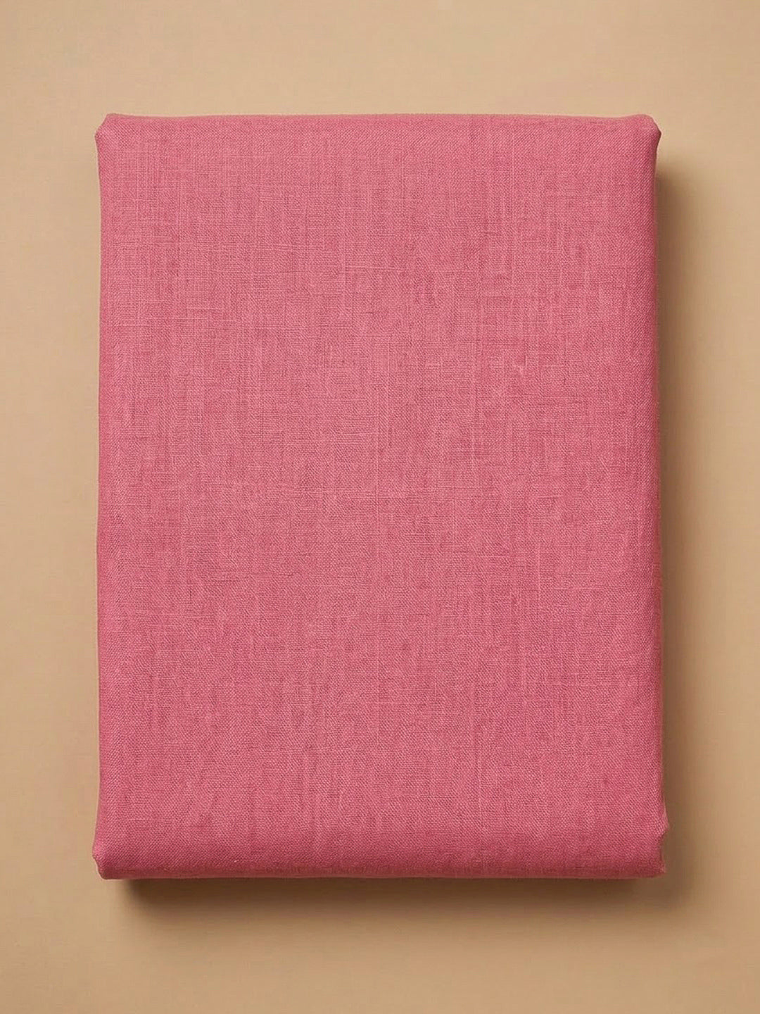 Pink Chanderi Printed Unstitched Dress Material