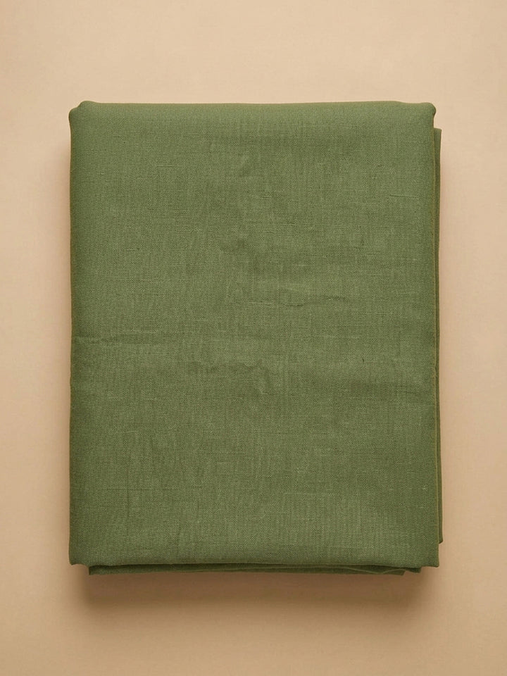Pista Green  Chanderi Unstitched Dress Material