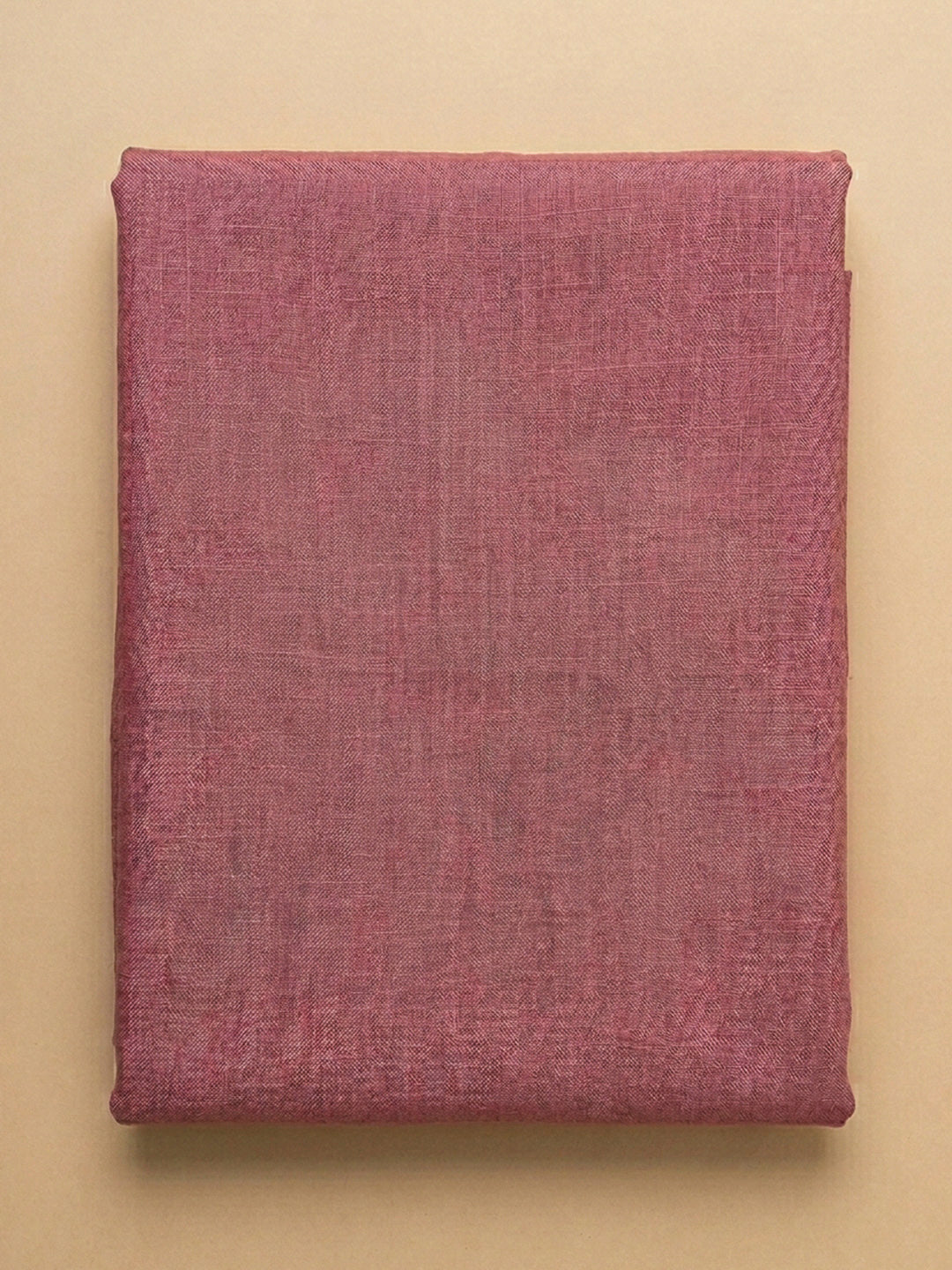 Onion Pink Printed Chanderi Unstitched Dress Material