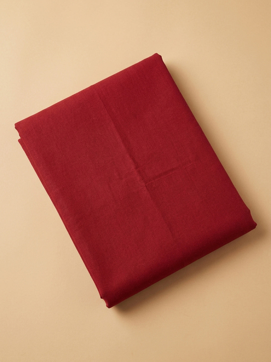 Maroon Embroidery Cotton Blend Unstitched Dress Material