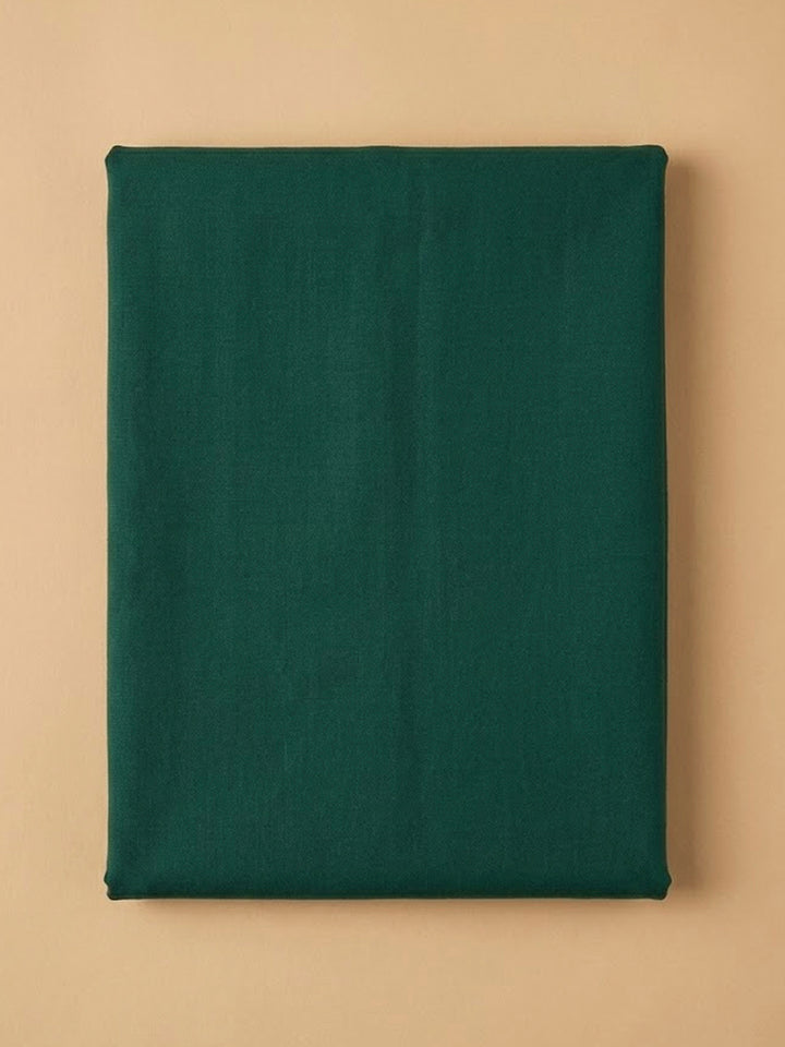 Rama Green Embroidery Muslin Unstitched Dress Material