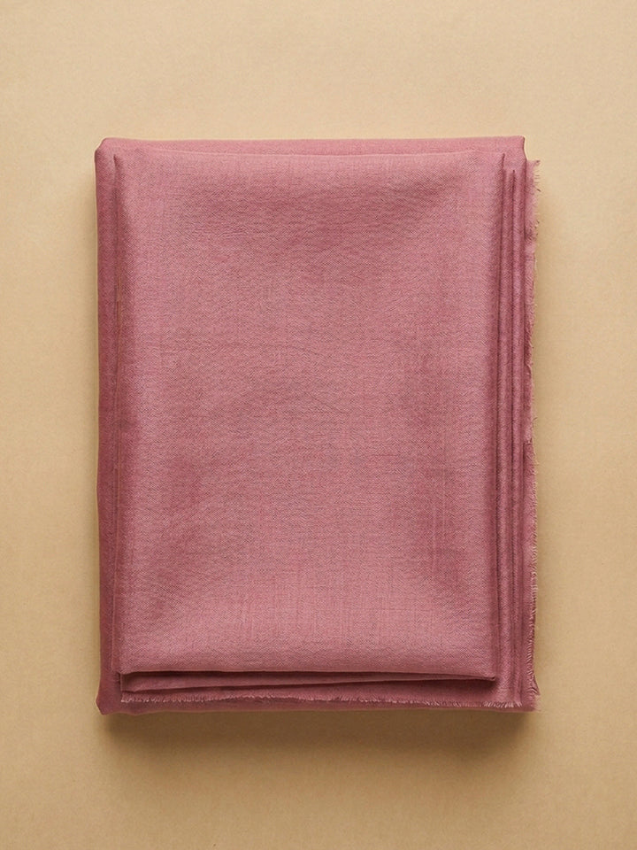 Onion Pink Printed Muslin Unstitched Dress Material