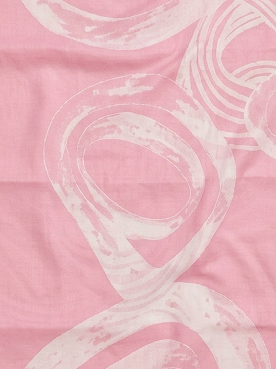 Pink Embroidered Cotton Blend Unstitched Suit With Pant &amp; Dupatta