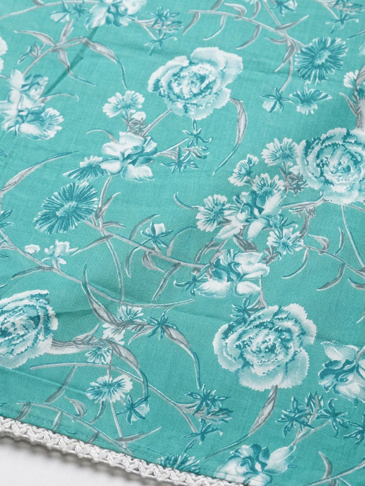 Firozee Embroidery Cotton Blend Unstitched Dress Material