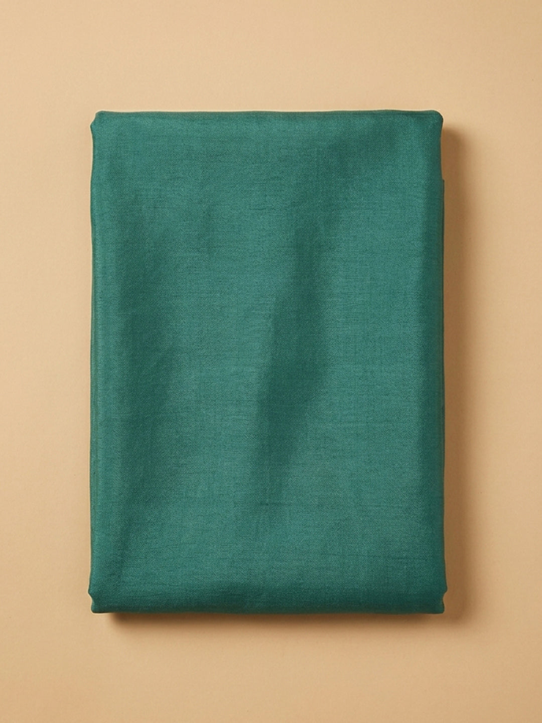 Rama Green Embroidery Cotton Blend Unstitched Dress Material