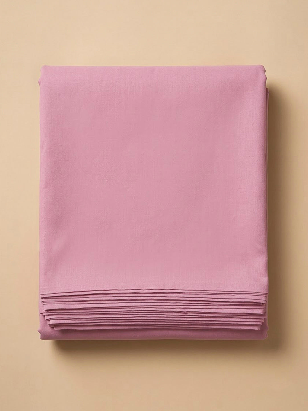 Onion Pink Cotton Blend Printed Unstitched Dress Material