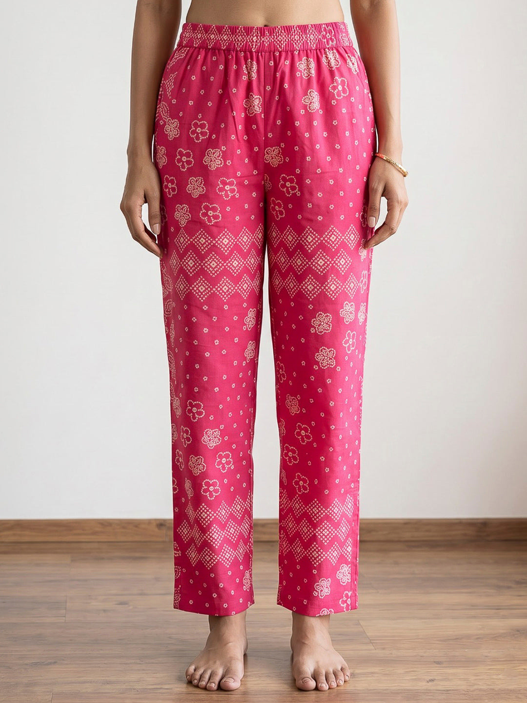 Rani Printed Cotton Blend Kurta Set