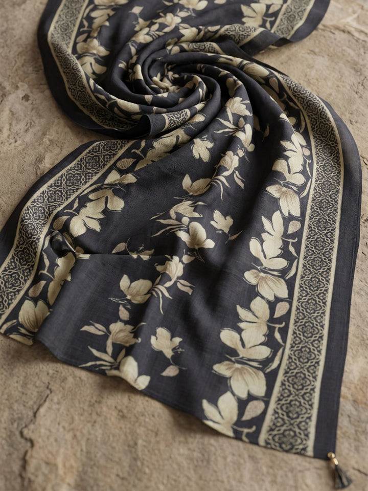 Blue Printed Kurta With Pant &amp; Dupatta