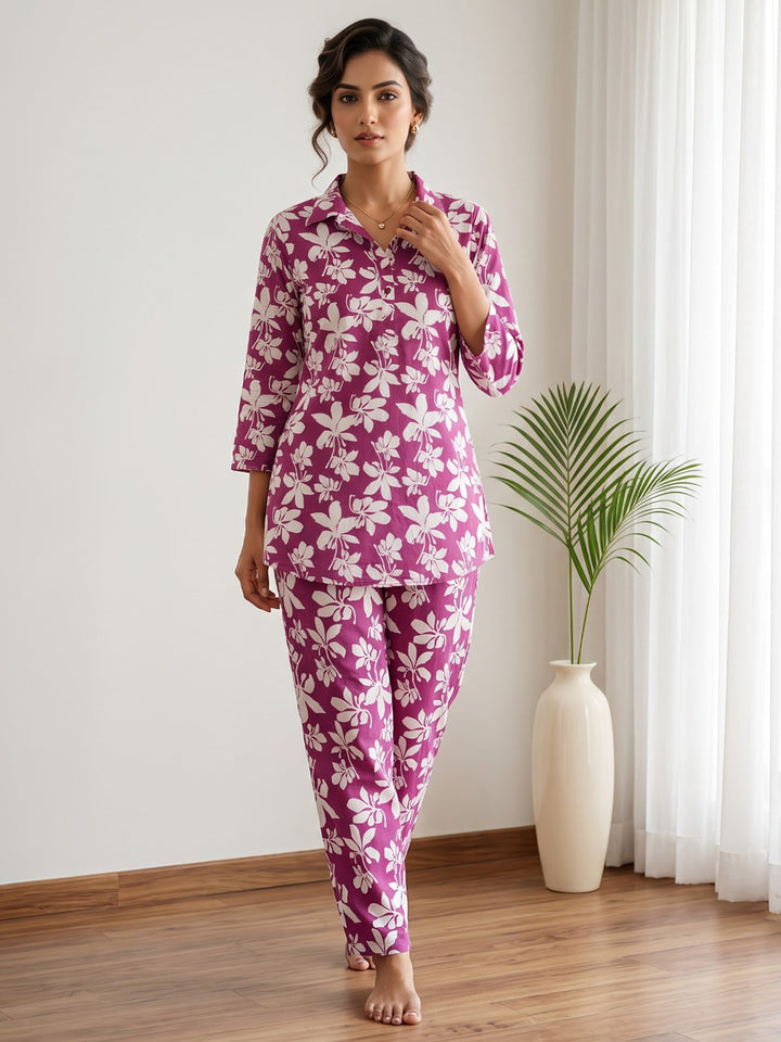 Rani Embroidered Cotton Blend Kurta Set