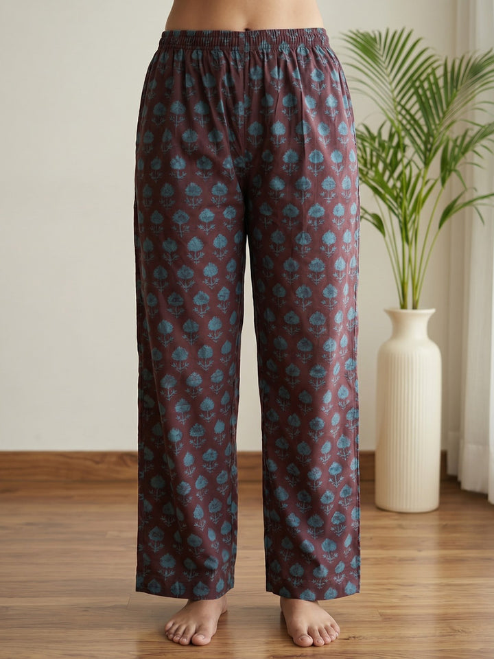 Printed Cotton Blend Kurta Set