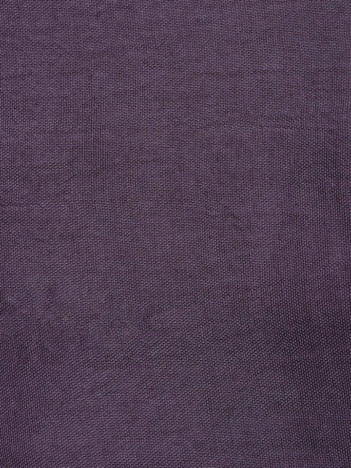 Lavender Woven Design Art Silk Unstitched Dress Material