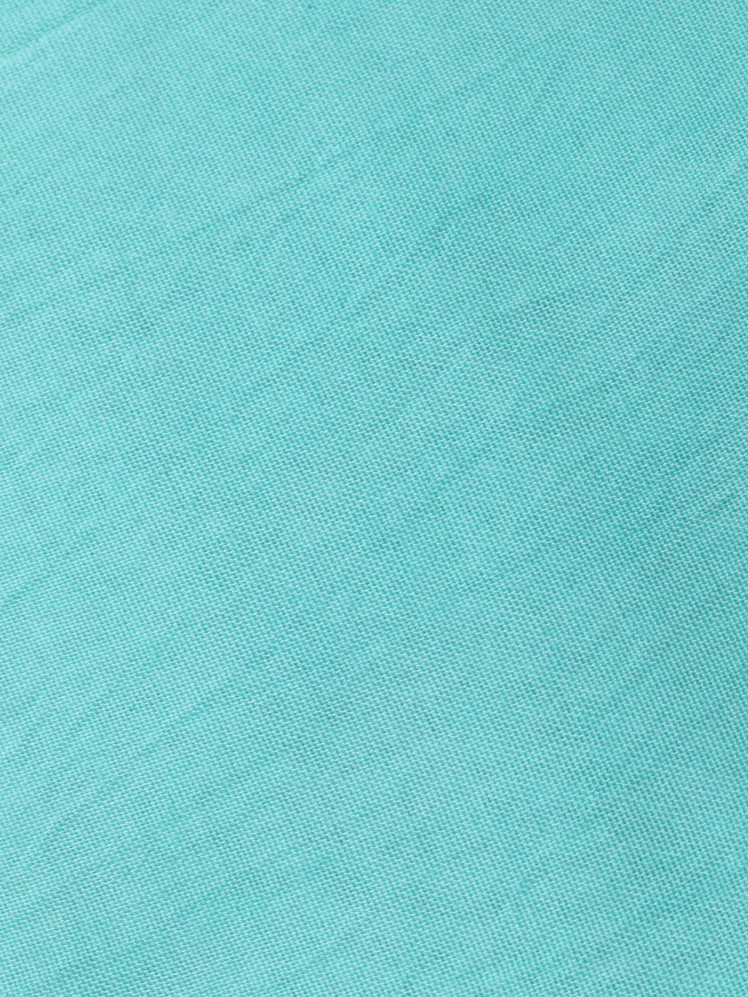 Sea Green Embroidered Chanderi Unstitched Suit &amp; Pant With Banarsi Dupatta