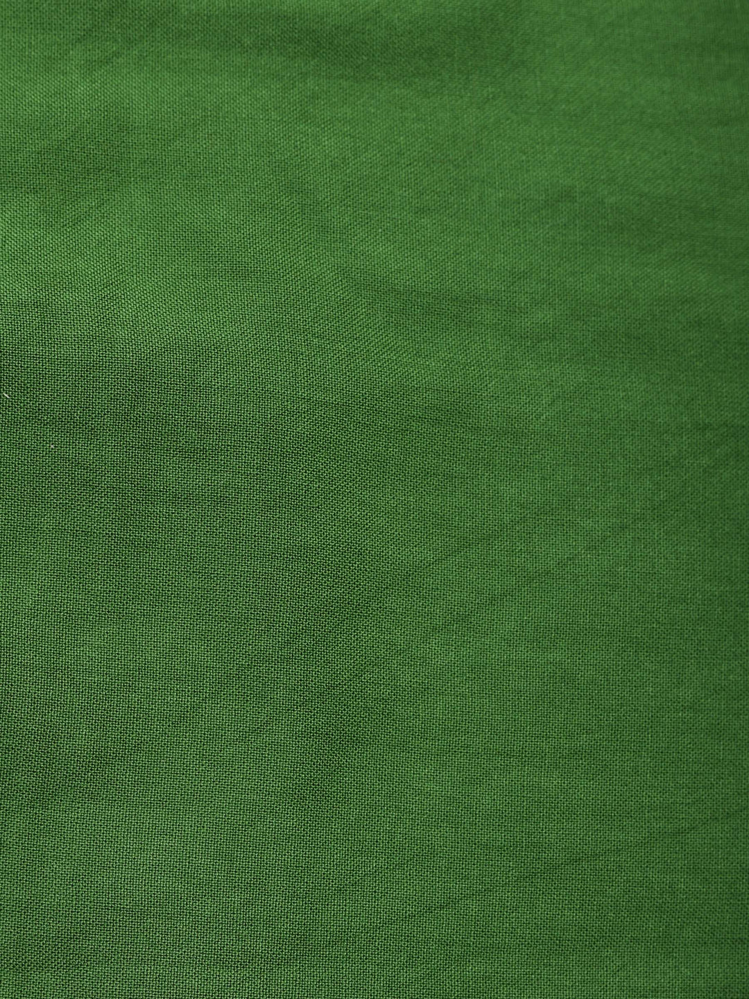 Green Chanderi Woven Design Unstitched Dress Material