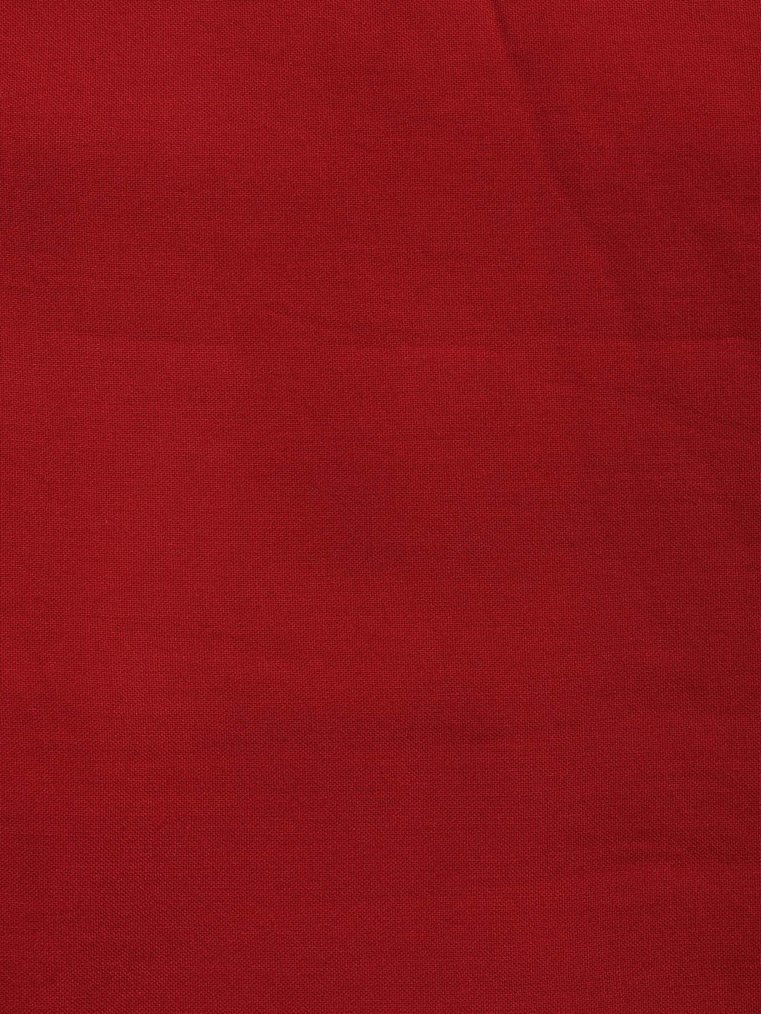 Maroon Chanderi Woven Design Unstitched Dress Material