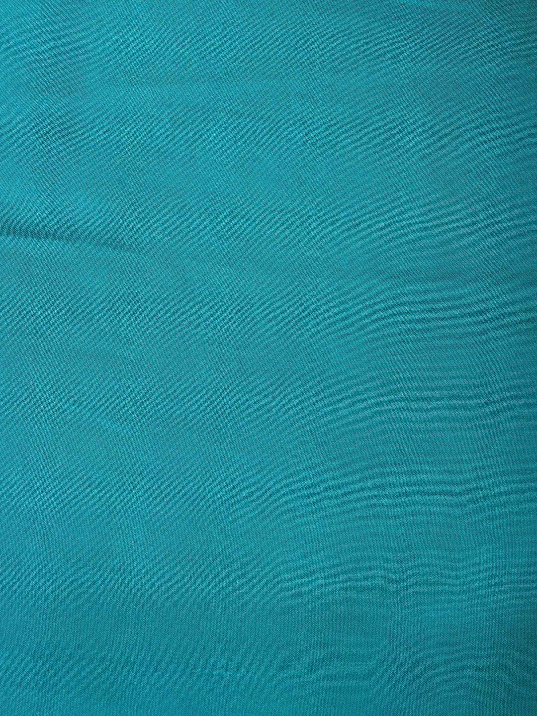 Rama-Green Chanderi Woven Design Unstitched Dress Material