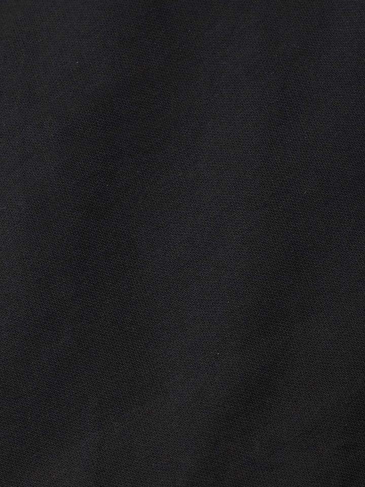 Black Embroidered Chanderi Unstitched Suit &amp; Pant With Chanderi Dupatta