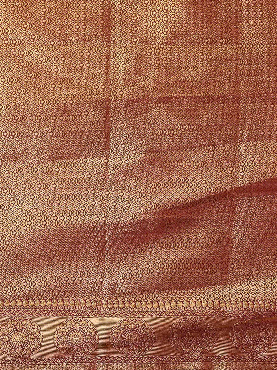 Off White Maroon Woven Design Balaton Saree