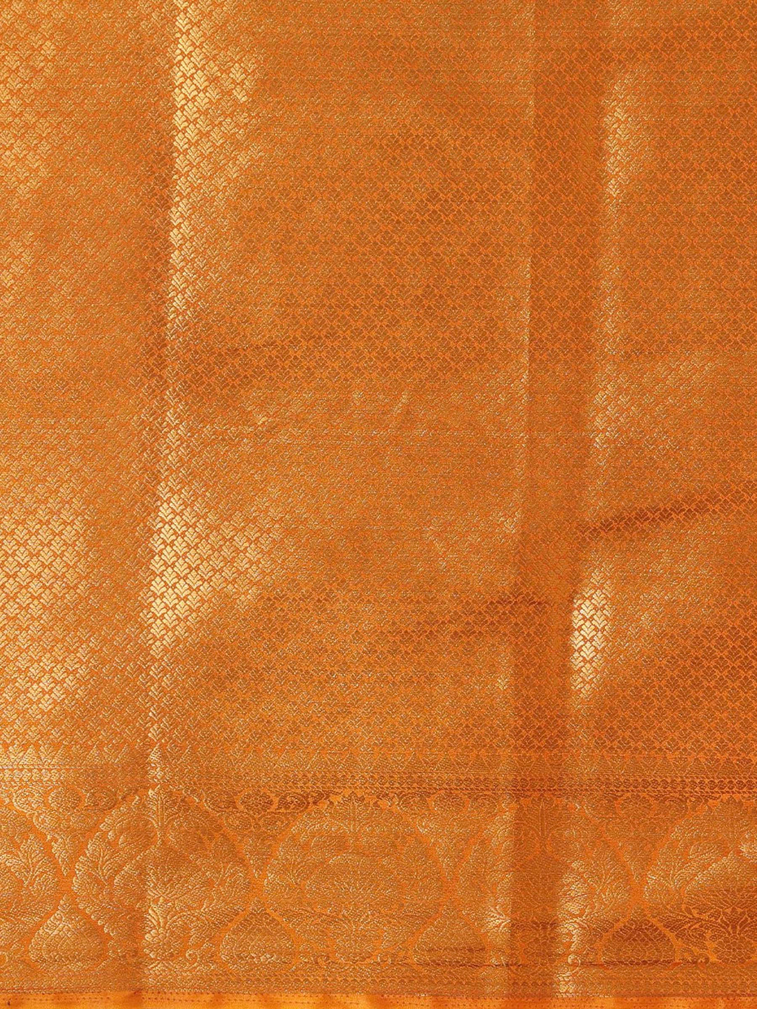 Off White Mustard Woven Design Balaton Saree